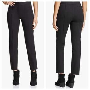 Tory Burch Pants Black Vanner Ponte Cropped Seamed women’s 10
12